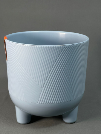 Кашпо для цветов Фита (4,3) голубой